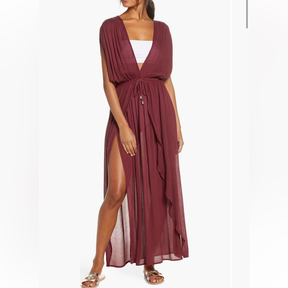 Elan
Wrap Maxi CoverUp Dress